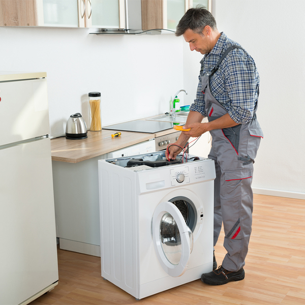 can you walk me through the steps of troubleshooting my washer issue in Burlington Oklahoma